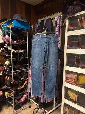 Levi's Blue Kids Straight-Leg Jeans